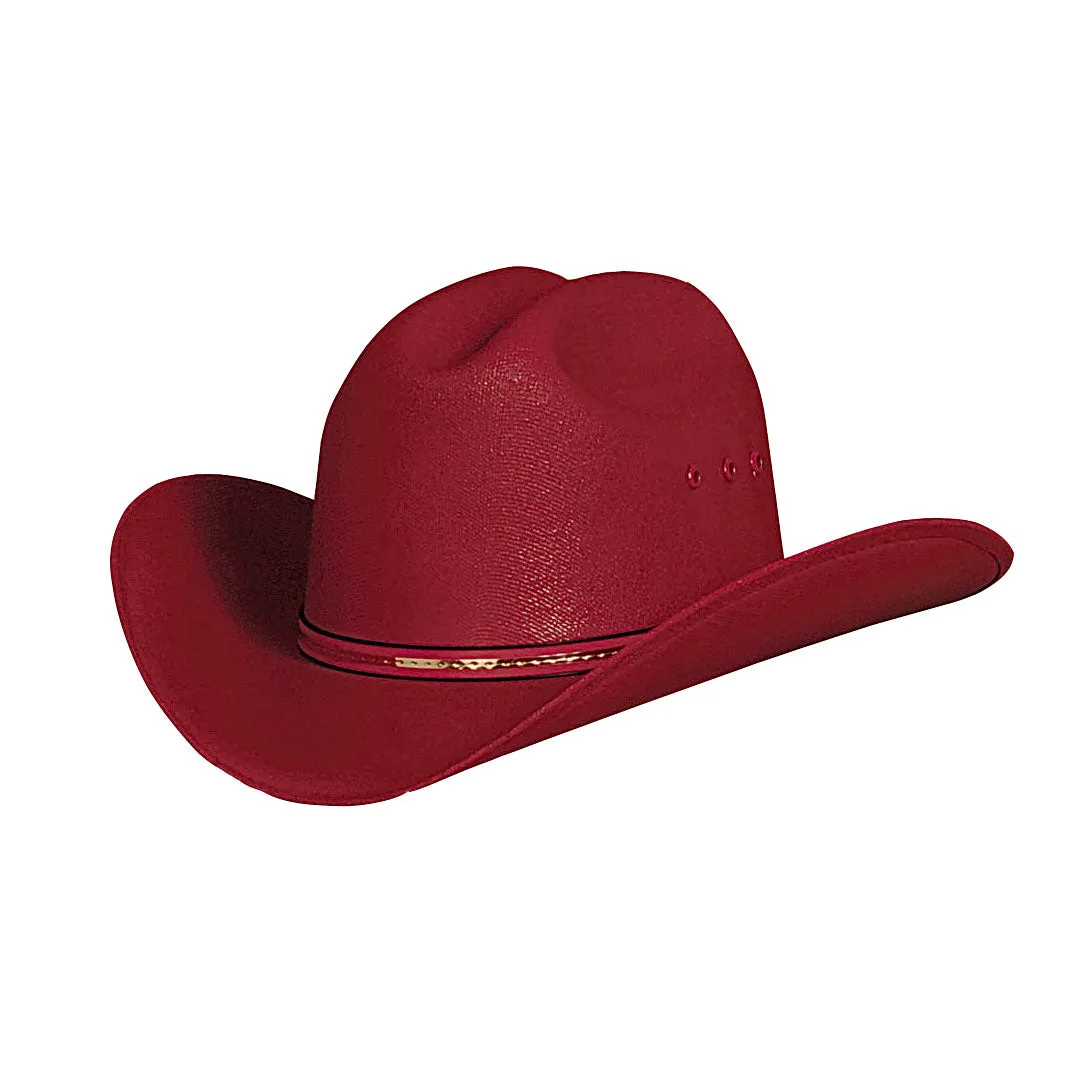 Bullhide Hats Lil' Pardner Collection Buddy Elastic Pink Cowboy Hat Style 1025