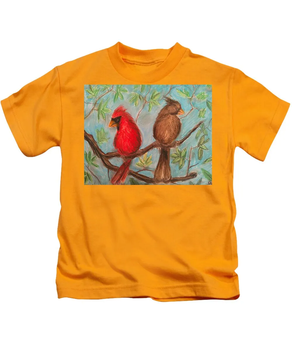 Cardinal Couple - Kids T-Shirt