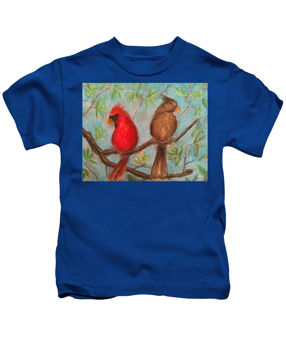 Cardinal Couple - Kids T-Shirt