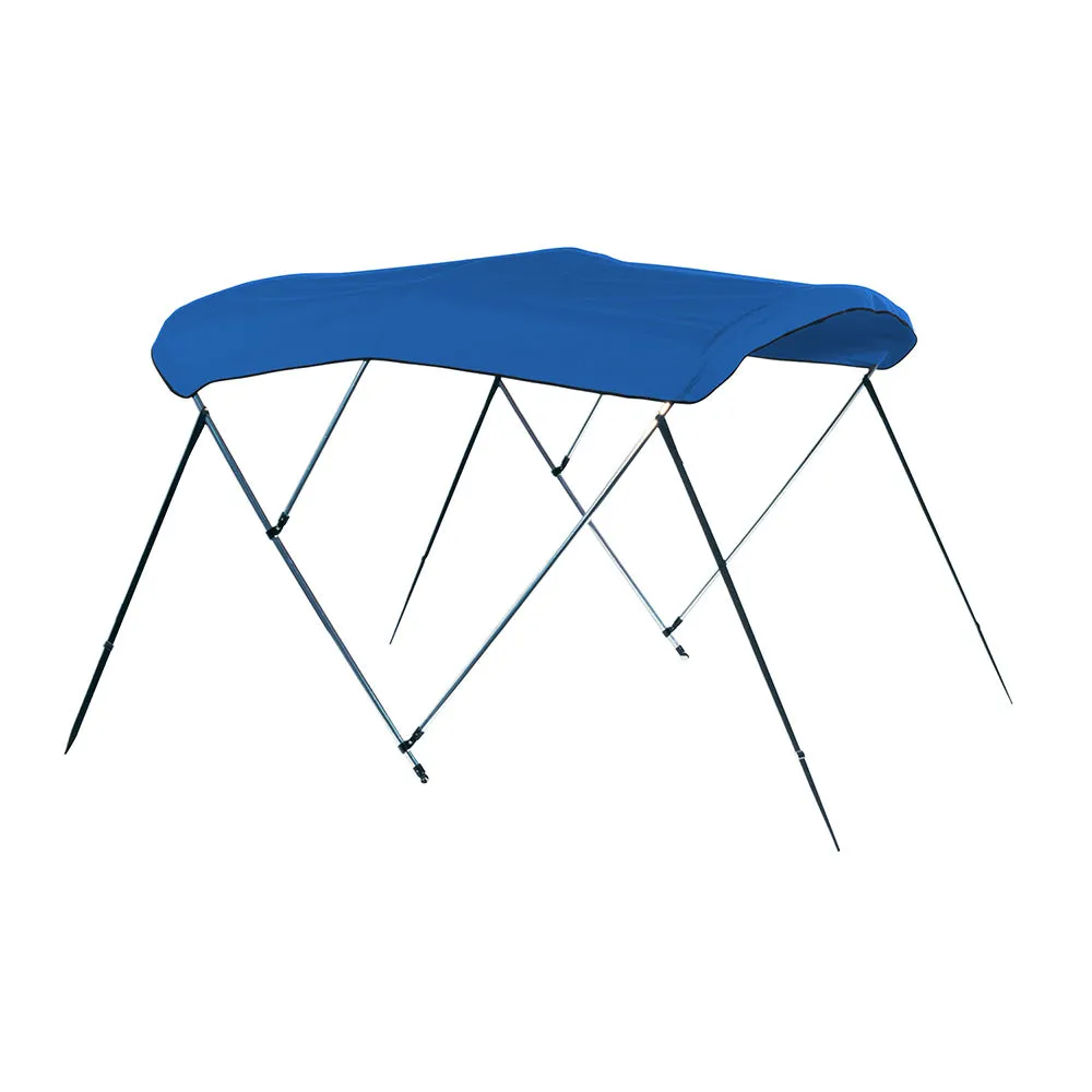 Carver 3 Bow 4675U Bimini Top with Boot - Pacific Blue Acrylic