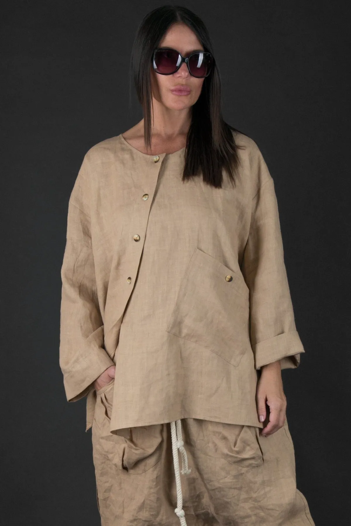 CLARA Flax Tunic ON SALE