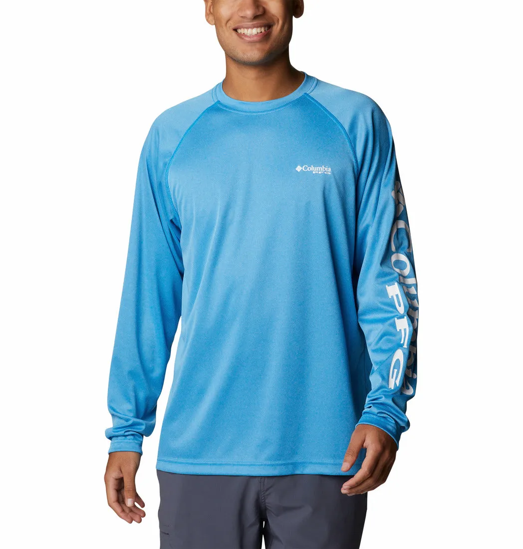 Columbia Mens PFG Terminal Tackle Heather Long Sleeve Shirt