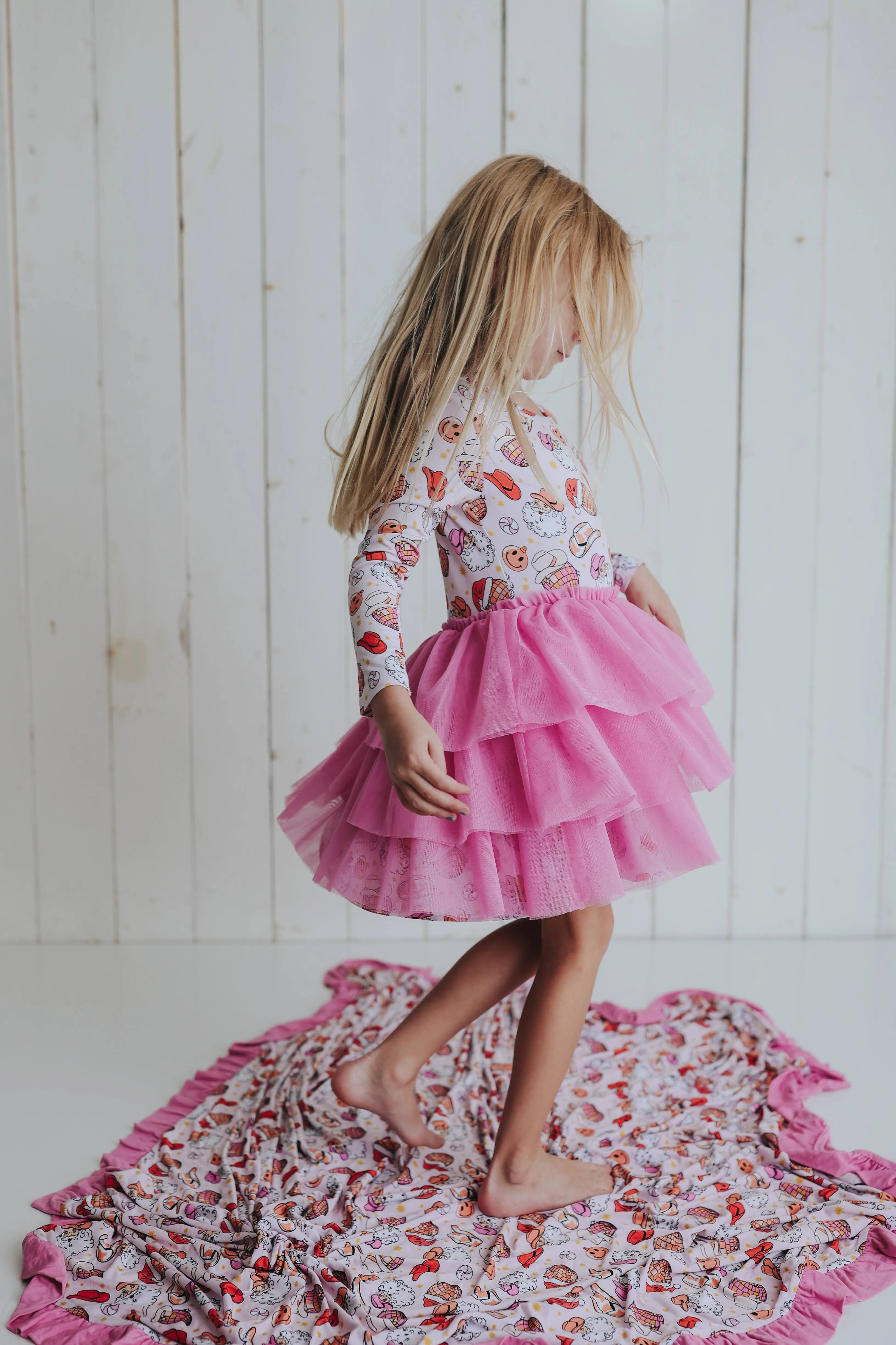 COWGIRL CLAUS DREAM TUTU DRESS