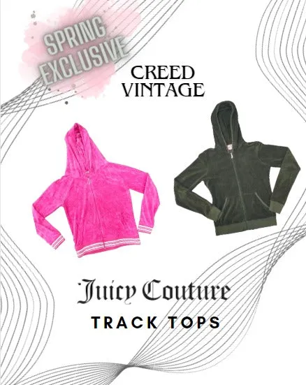 CR1493 Juicy Couture The ultimate 2000s outfit maker, nail your nAUGHTy style in Y2K staple track tops - 15 Pcs