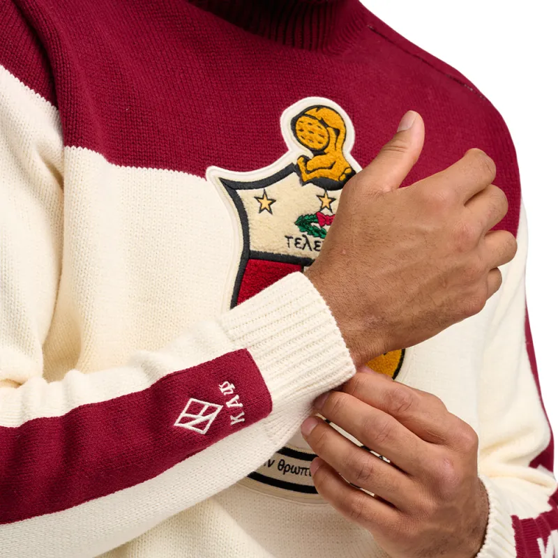 Custom Fraternity Sweater | Varsity Letter Sweater | OEM/ODM Greek Sweater Manufacturer