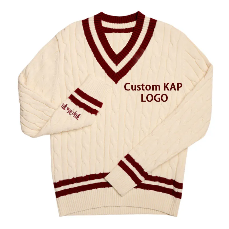 Custom Greek Sweater | Fraternity Knitwear |Varsity Letter Knit Sweater