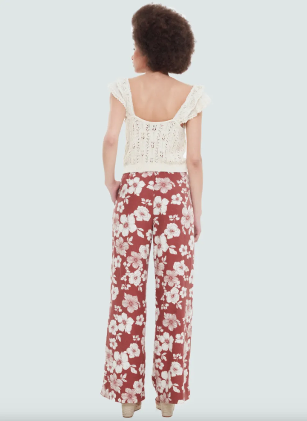 DEX Sienna Tropical Wide Pant