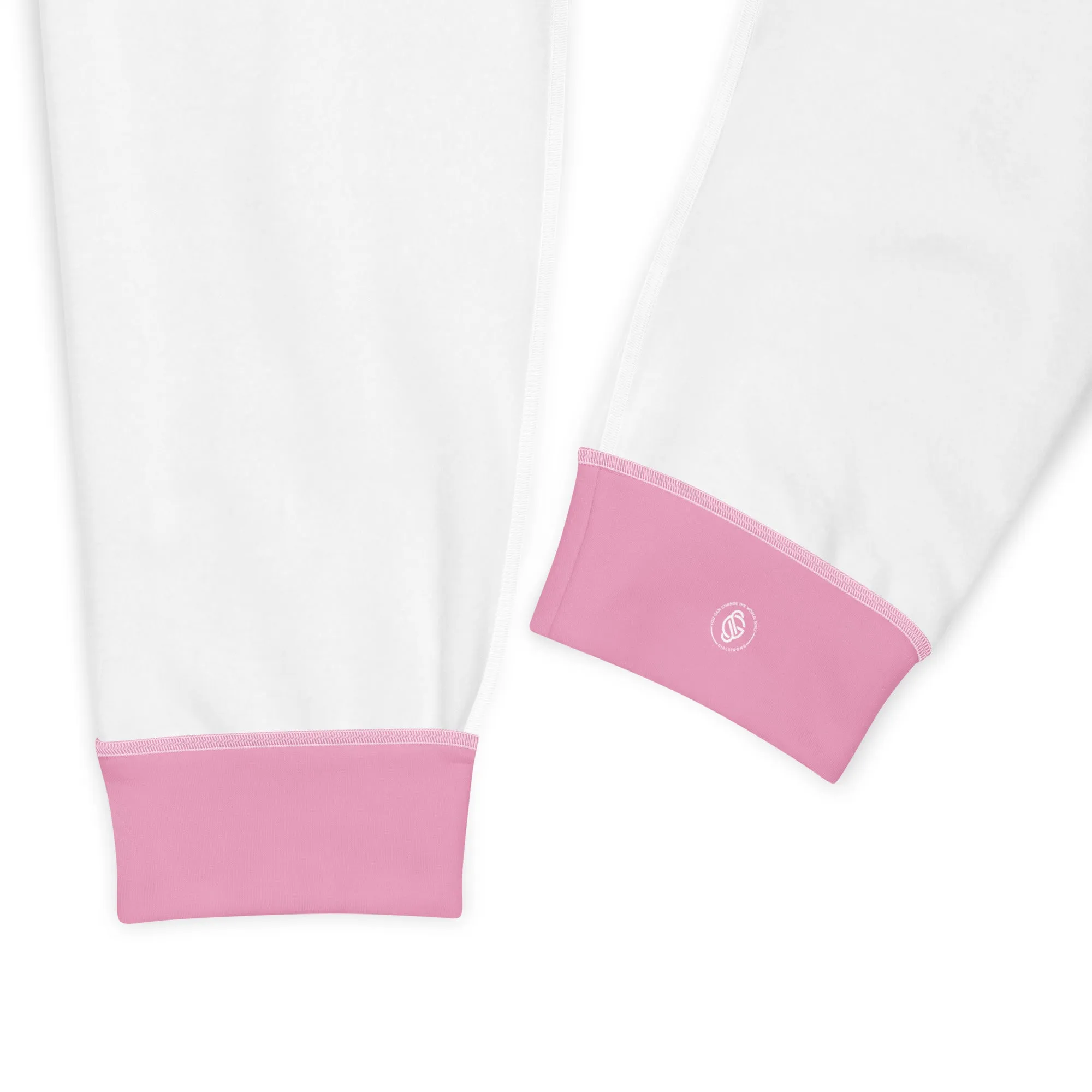 ELEVATED ESSENTIALS, GS LOGO FLEECE JOGGERS PRETTY PINK