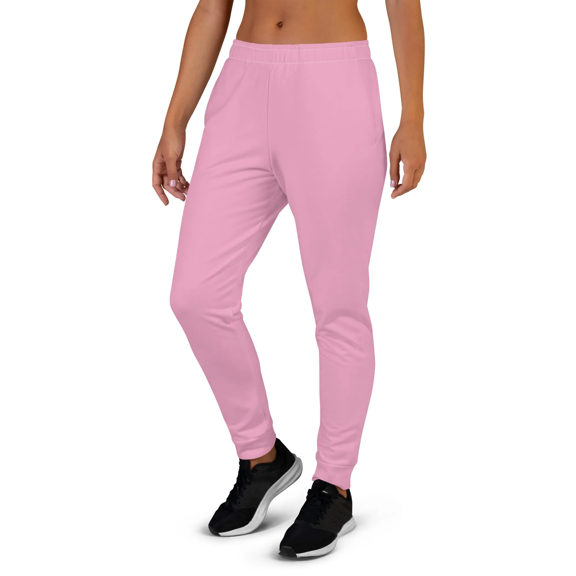 ELEVATED ESSENTIALS, GS LOGO FLEECE JOGGERS PRETTY PINK