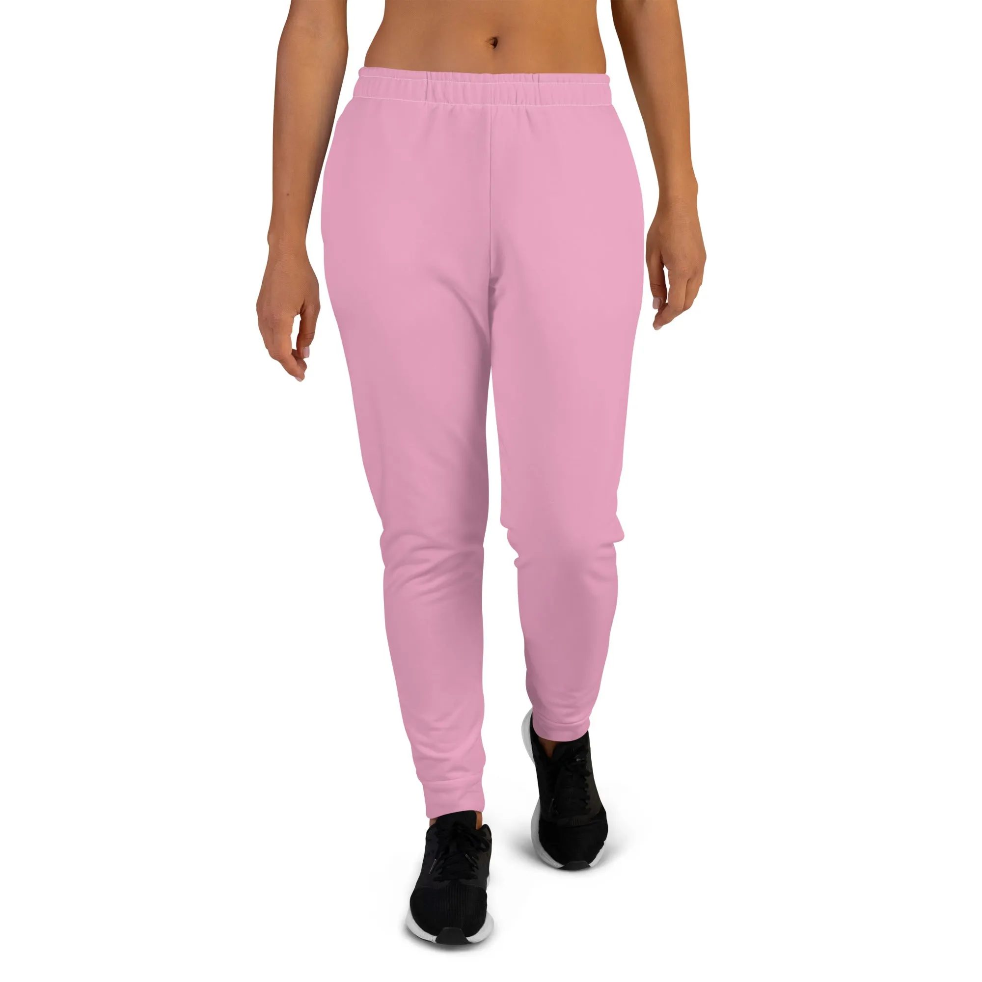 ELEVATED ESSENTIALS, GS LOGO FLEECE JOGGERS PRETTY PINK