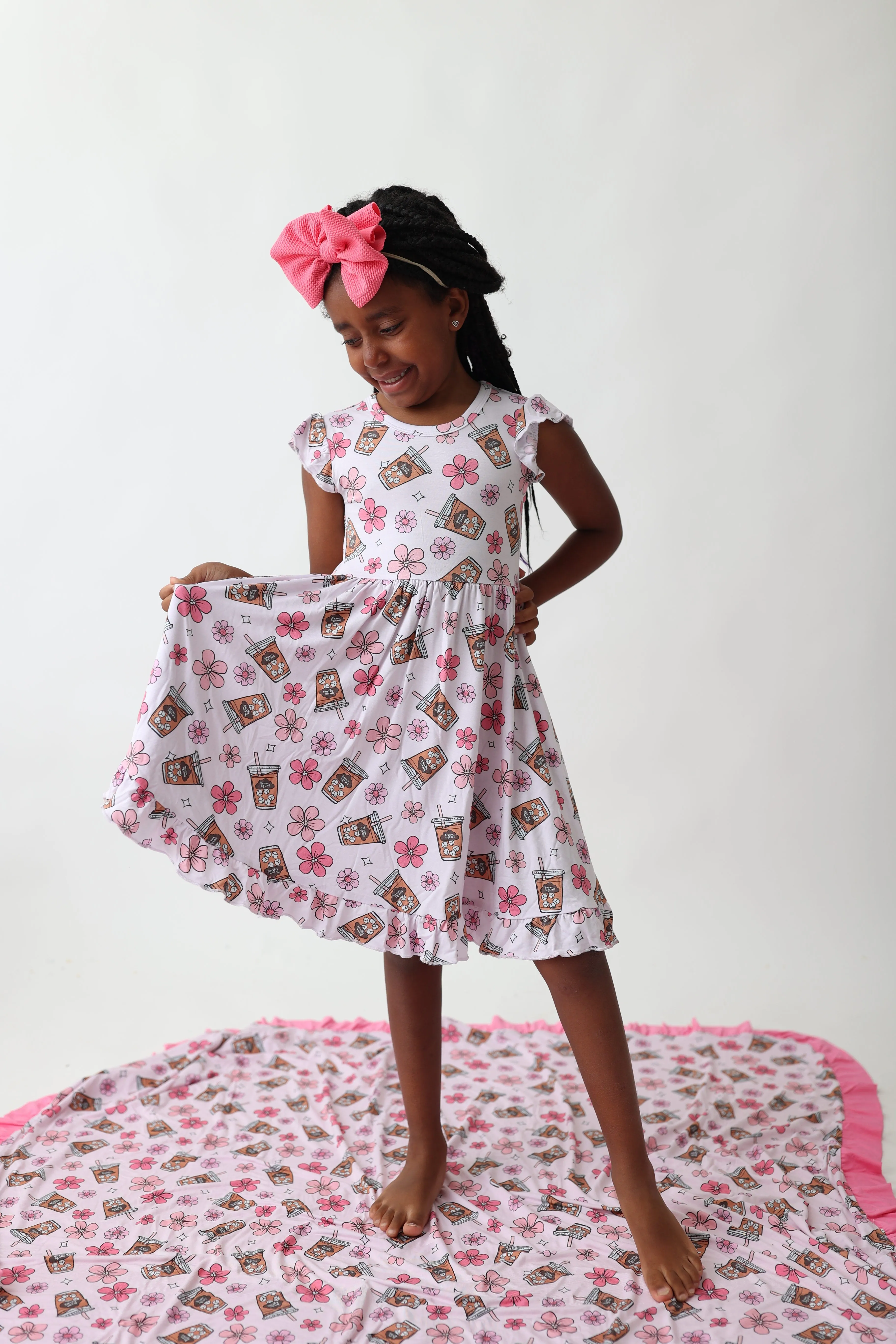 EXCLUSIVE A CUP OF DREAMS DREAM RUFFLE DRESS