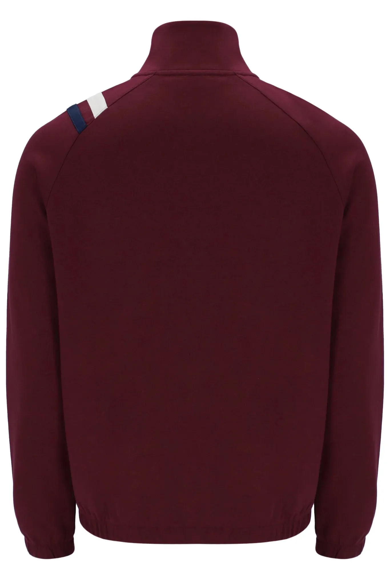 Fila Vintage Men's MK2 Archive Track Top Windsor Wine