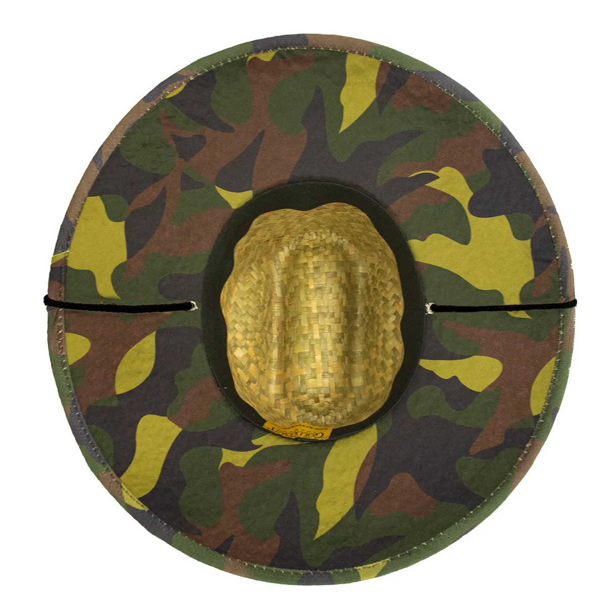 Goldcoast Kenny Digital Straw Camo Straw Lifeguard Hat GCB4096