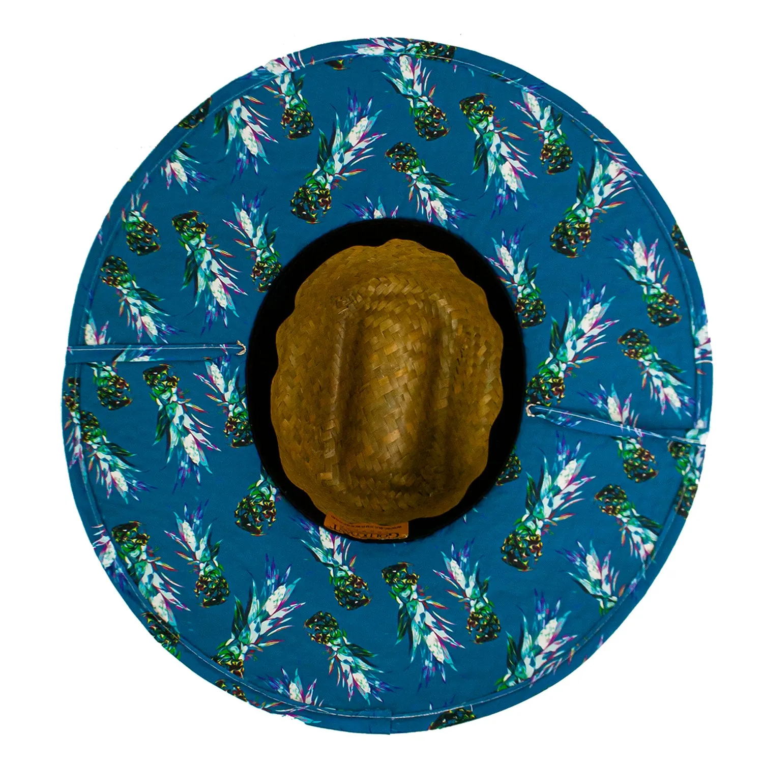 Goldcoast Wild Pine Straw Lifeguard Hat GCB3331