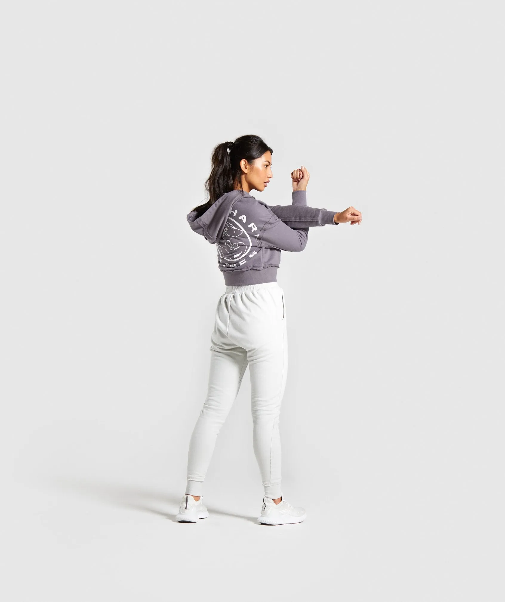 Gymshark Legacy Fitness Track Top - Slate Lavender