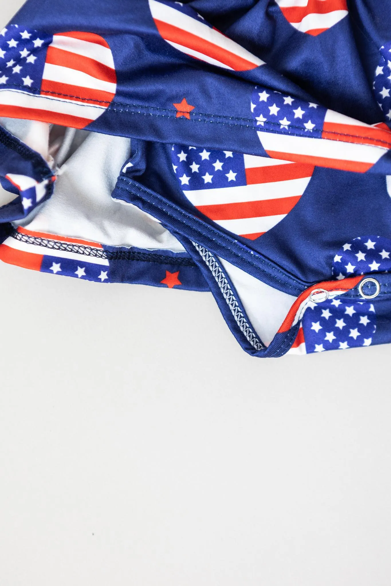 I Heart the USA S/S Twirl Bodysuit