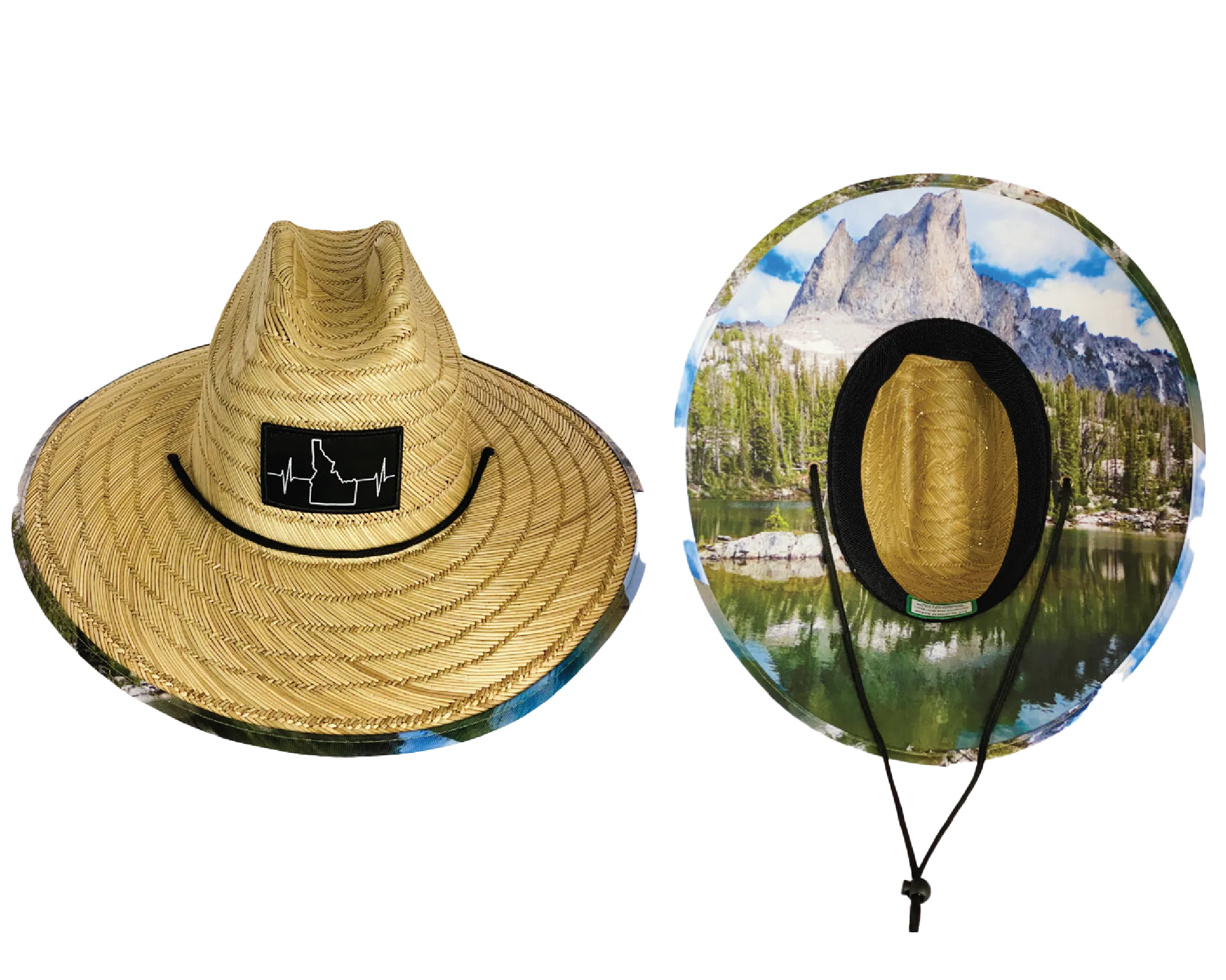 Idaho Straw | Sun Hat | Sawtooth