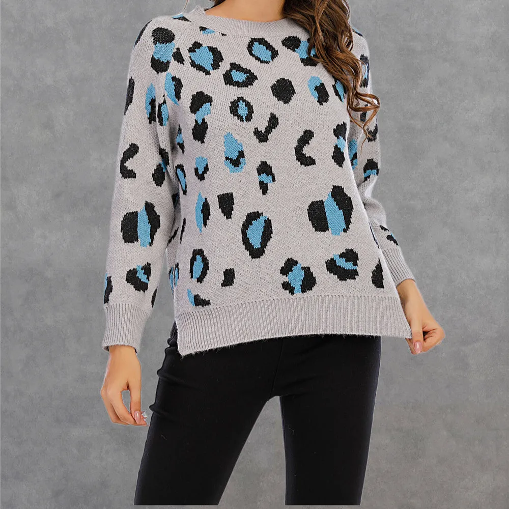 Leopard Print Women Sweaters Wholesale