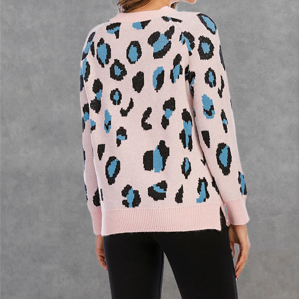 Leopard Print Women Sweaters Wholesale