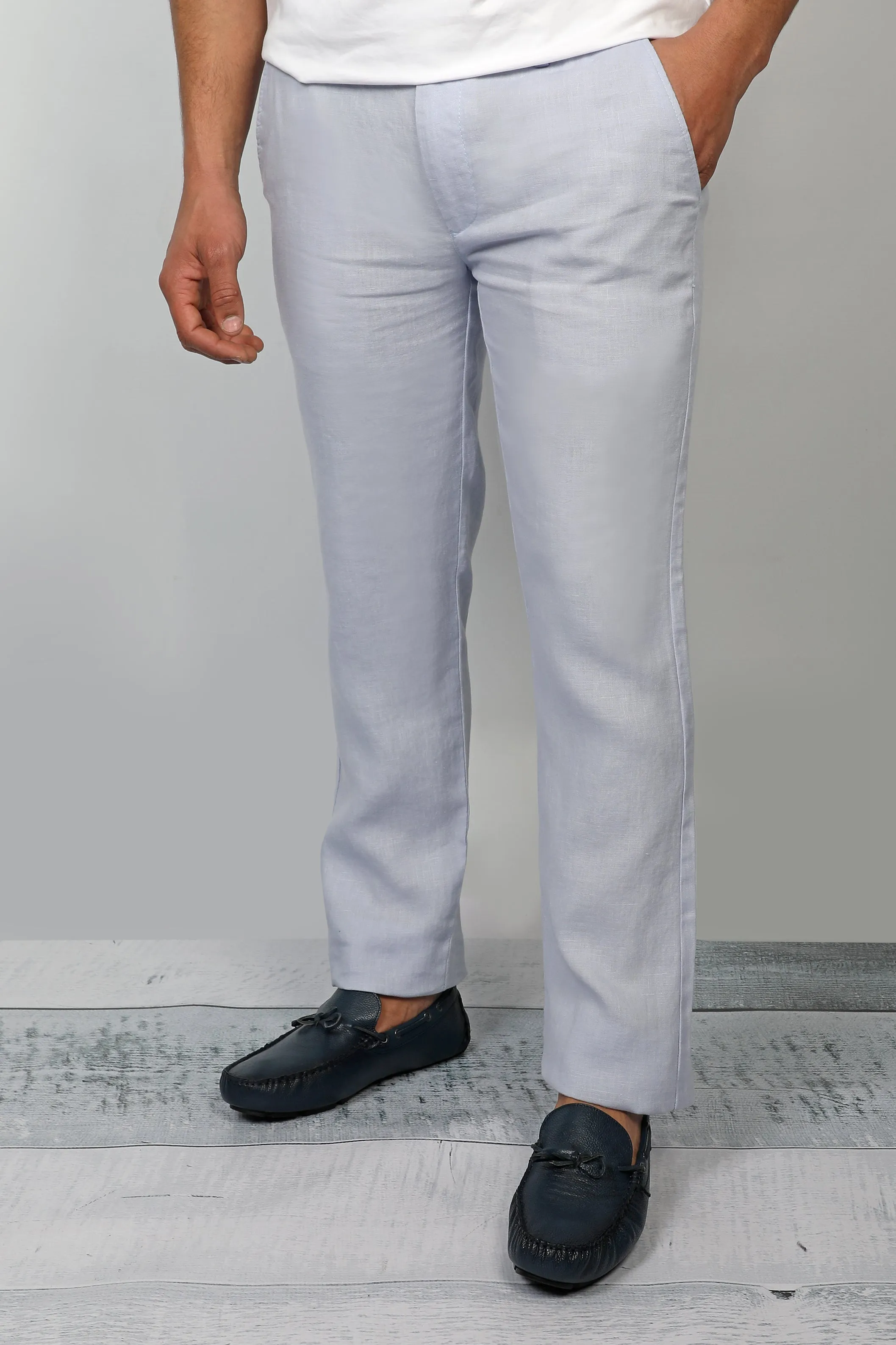 Linen Blue Pant