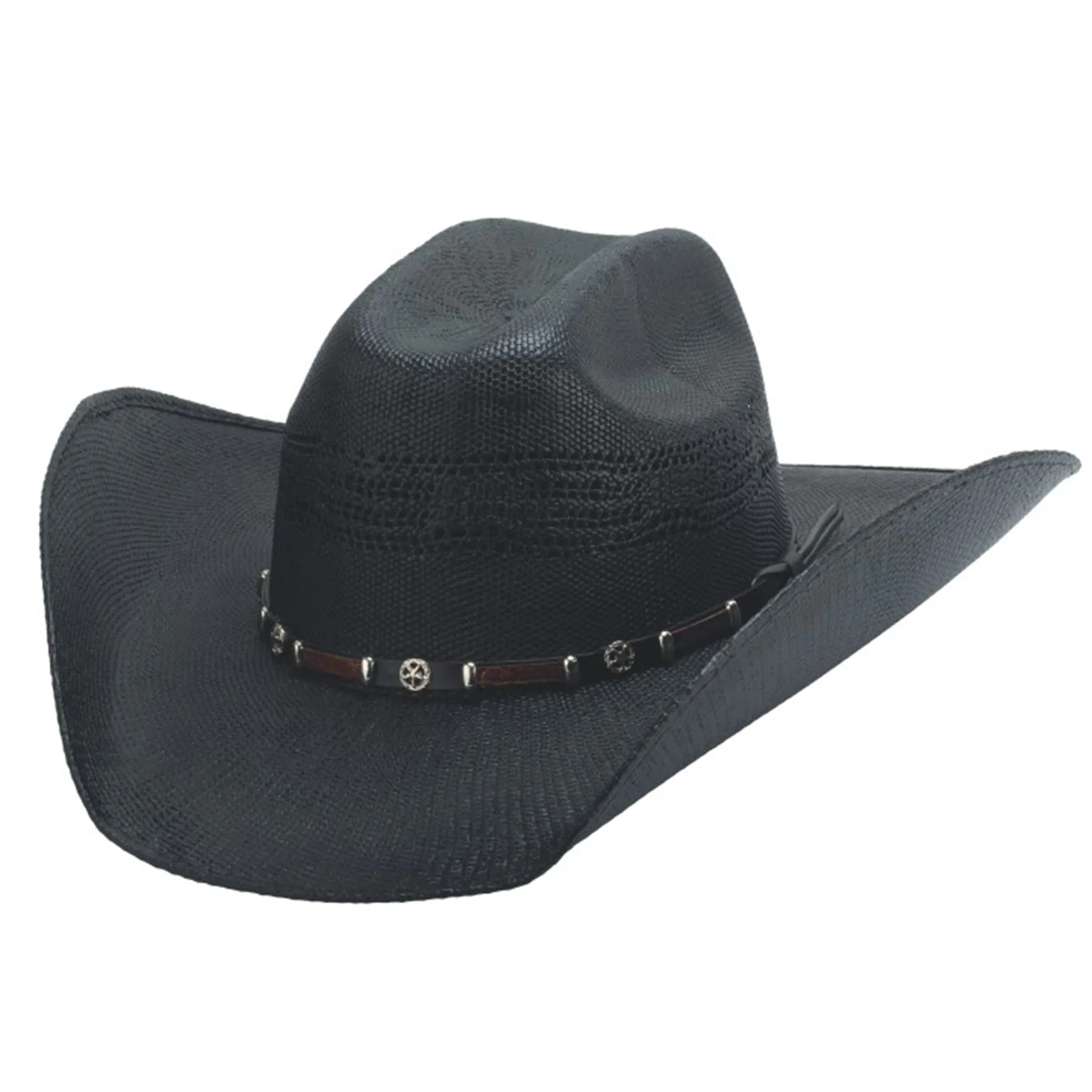 Montecarlo Black Go-Round Straw Hat