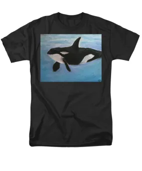 Orca Calls  - Men's T-Shirt  (Regular Fit)