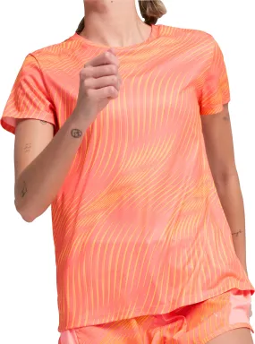 Puma Favourite Short Sleeve Womens Running Top - Orange