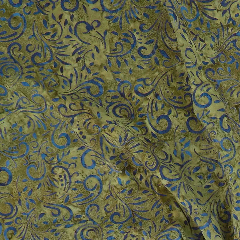 Rayon Batik Prints - Gecko Phoenix Rayon Batik Fabric