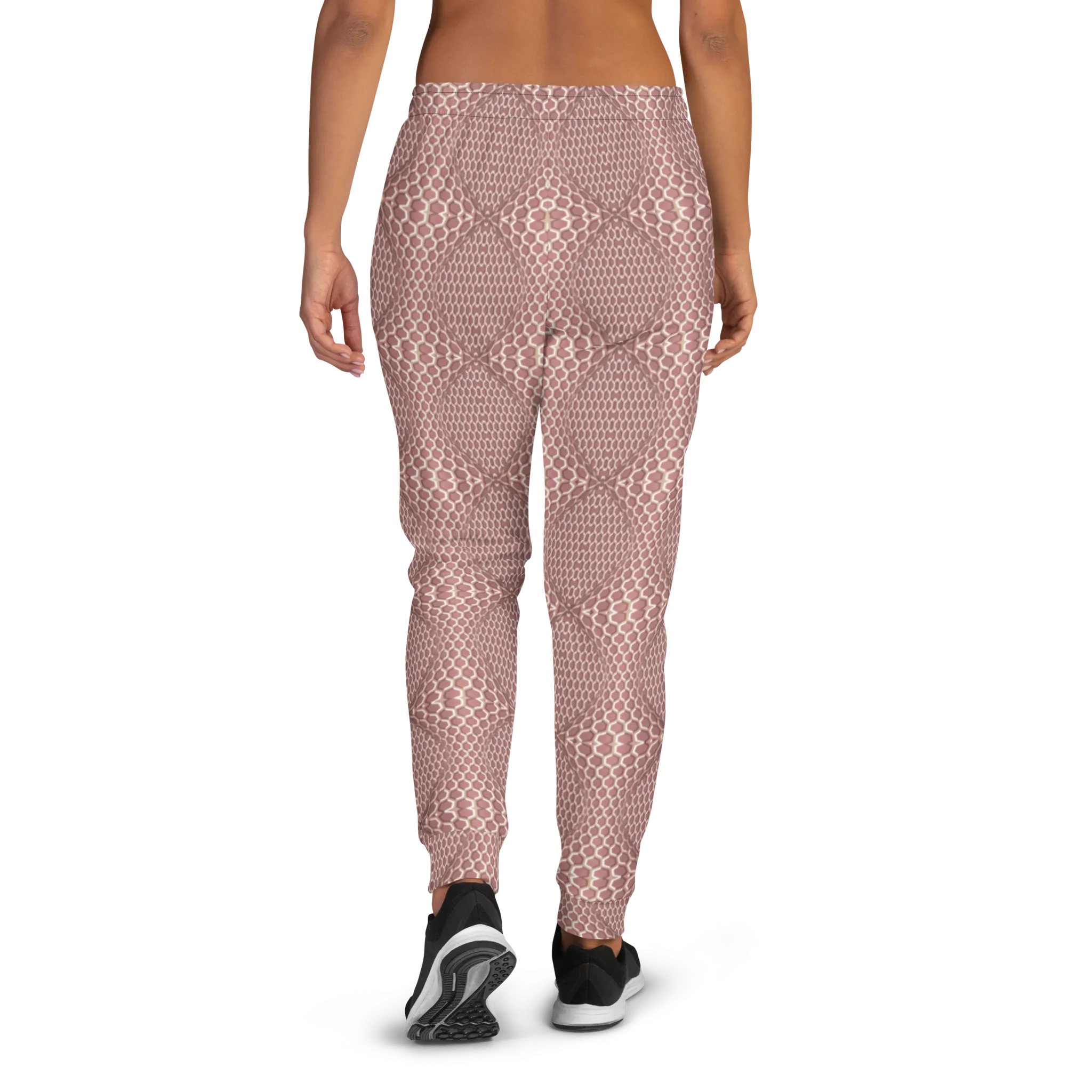 Recursia Illusions Game Women's Joggers In Pink