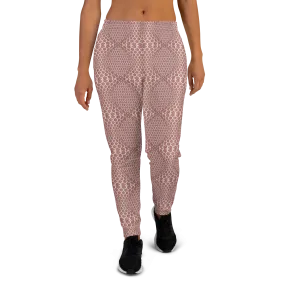 Recursia Illusions Game Women's Joggers In Pink