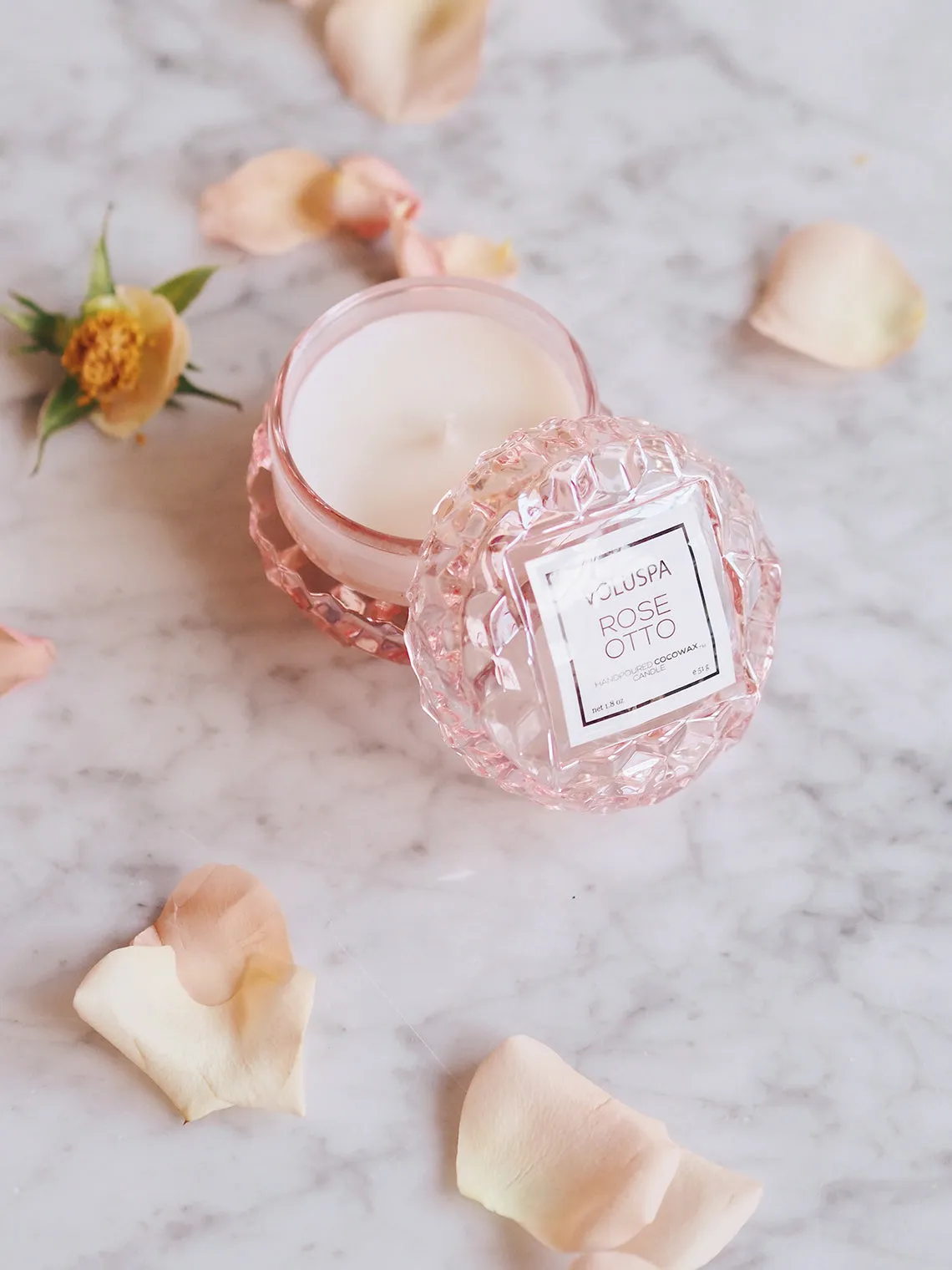 Rose Otto Macaron Candle