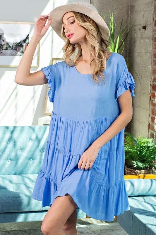 Ruffle Swing Dress