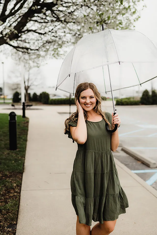 Ruffle Swing Dress