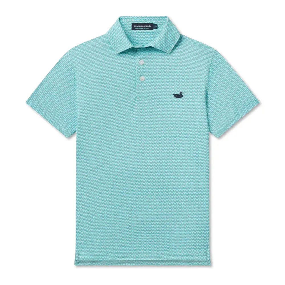 Southern Marsh Youth Flyline Fan Shell Performance Polo