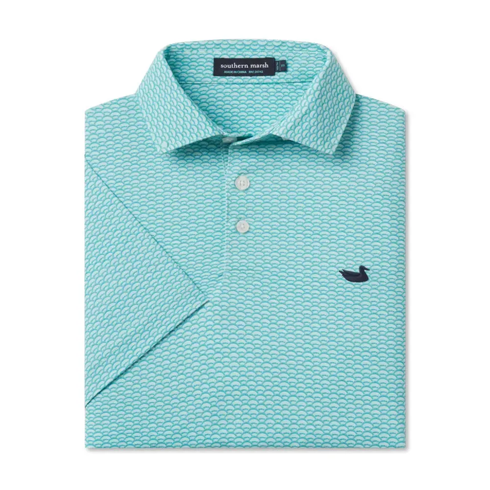 Southern Marsh Youth Flyline Fan Shell Performance Polo