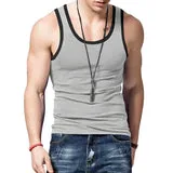 Sports Contrast Color Quick-drying Tank Tops