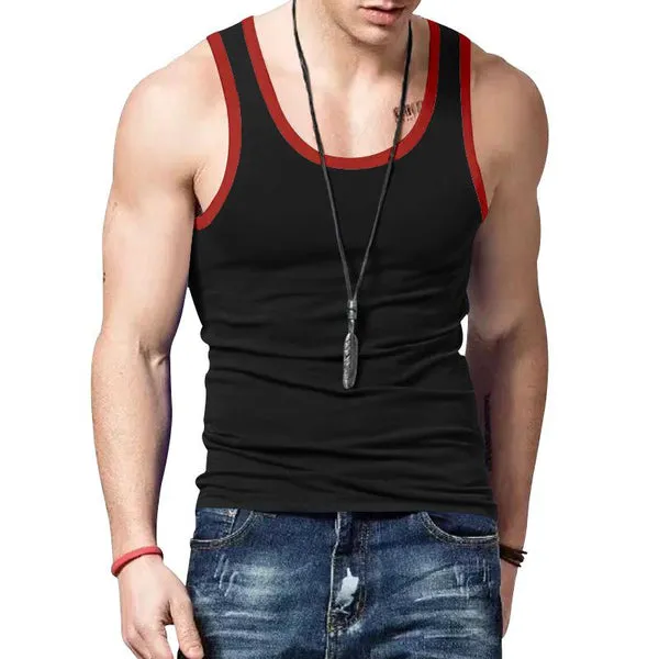 Sports Contrast Color Quick-drying Tank Tops