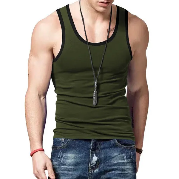 Sports Contrast Color Quick-drying Tank Tops