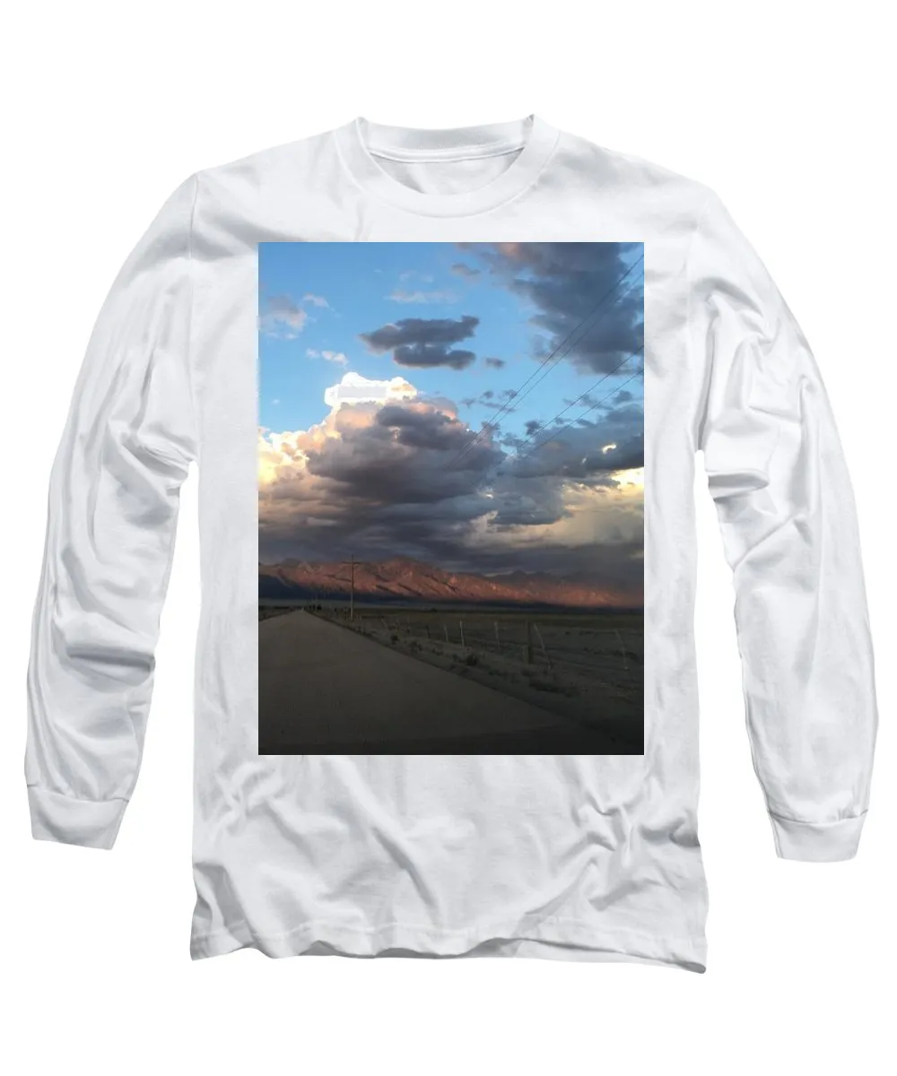 Summer Storm Sunset Crestone - Long Sleeve T-Shirt