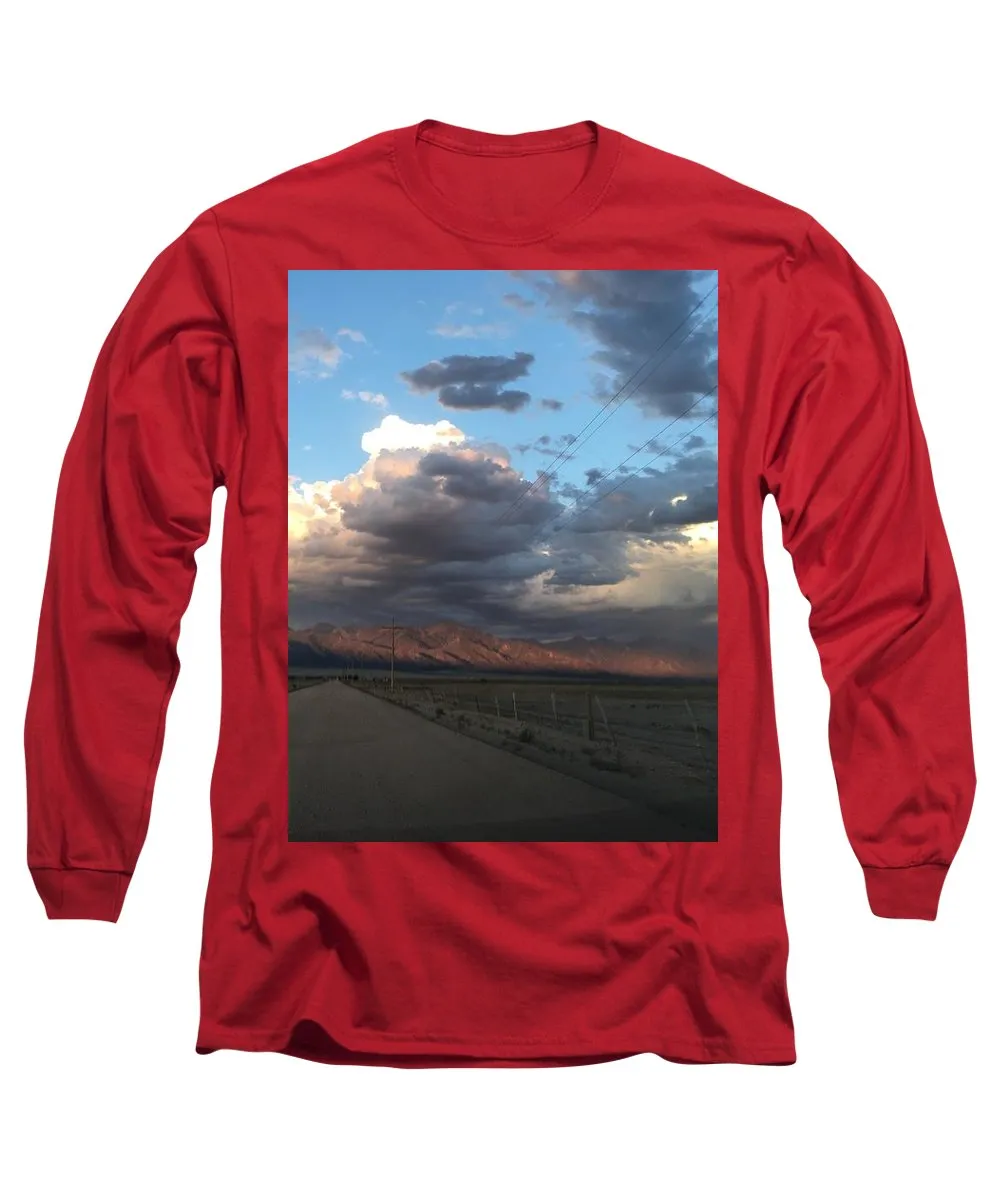 Summer Storm Sunset Crestone - Long Sleeve T-Shirt