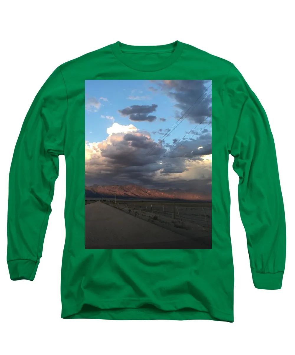 Summer Storm Sunset Crestone - Long Sleeve T-Shirt