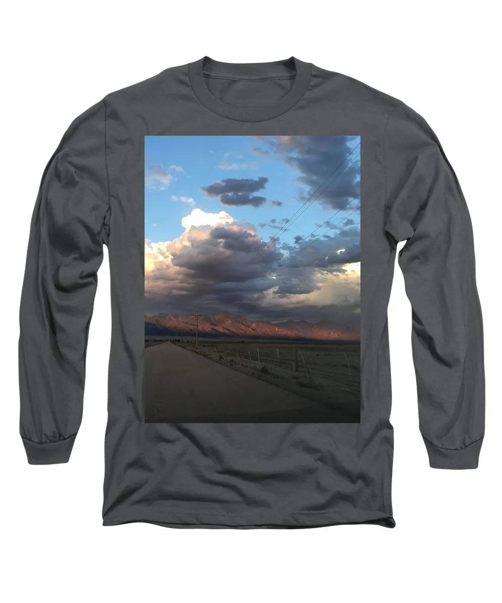 Summer Storm Sunset Crestone - Long Sleeve T-Shirt