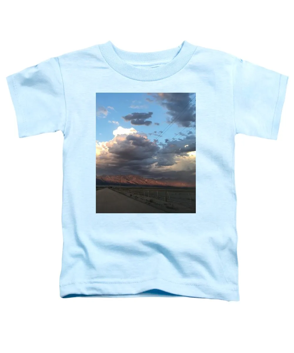 Summer Storm Sunset Crestone - Toddler T-Shirt