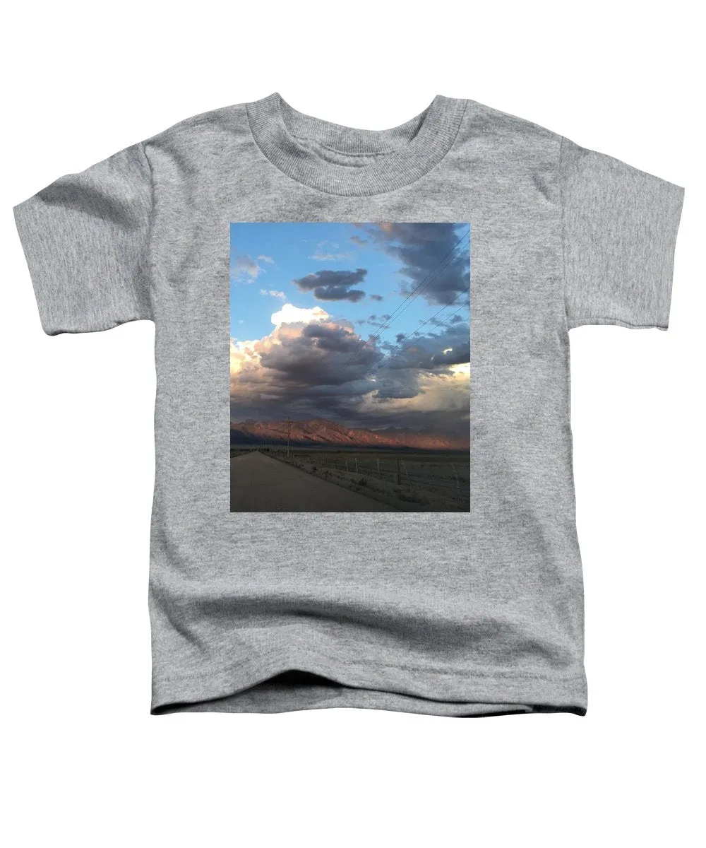 Summer Storm Sunset Crestone - Toddler T-Shirt