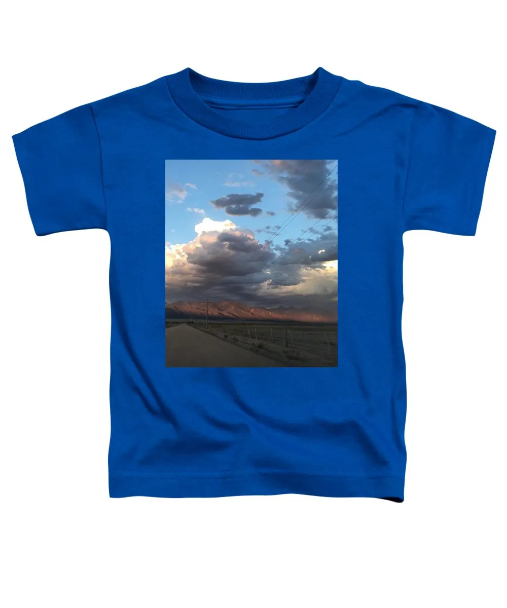 Summer Storm Sunset Crestone - Toddler T-Shirt