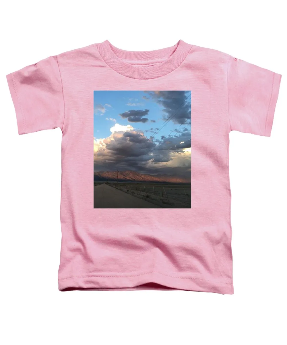 Summer Storm Sunset Crestone - Toddler T-Shirt