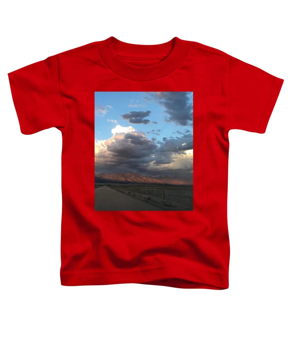 Summer Storm Sunset Crestone - Toddler T-Shirt