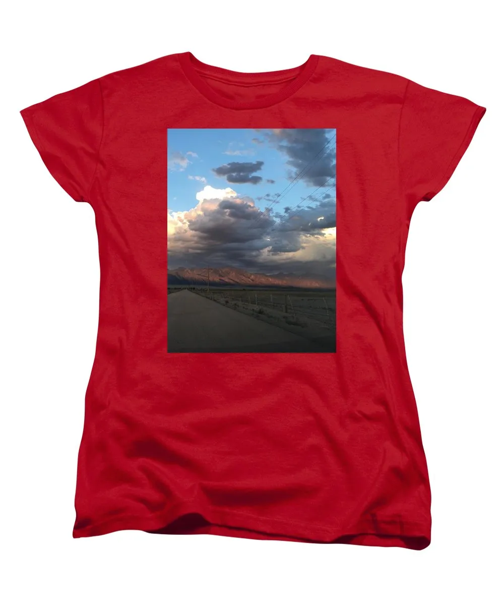 Summer Storm Sunset Crestone - Women's T-Shirt (Standard Fit)