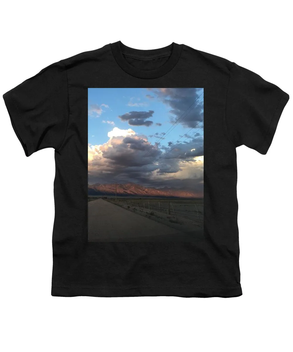 Summer Storm Sunset Crestone - Youth T-Shirt