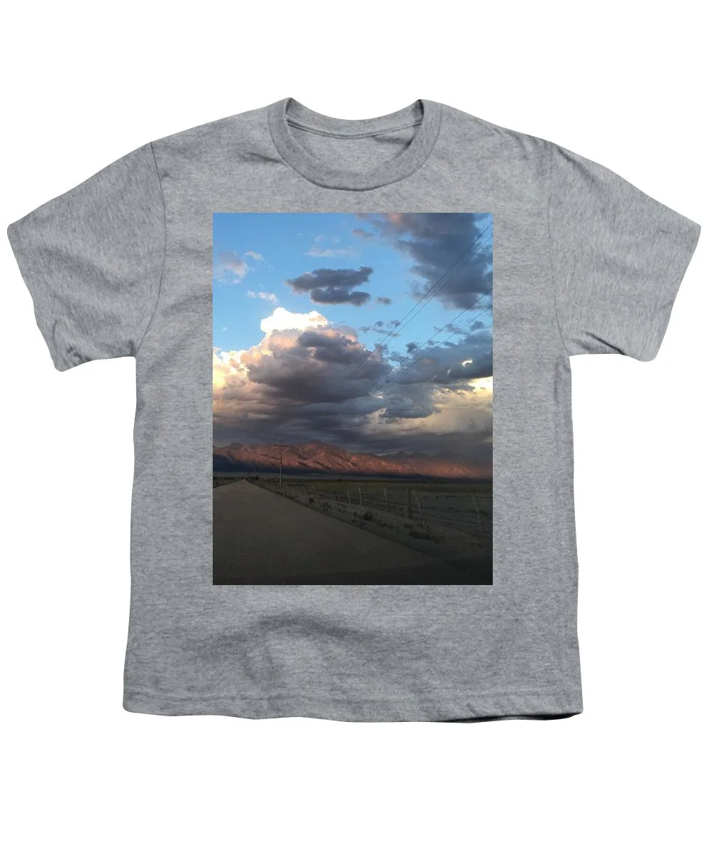 Summer Storm Sunset Crestone - Youth T-Shirt